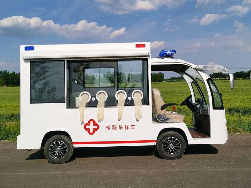 恩尊窗口對(duì)講機(jī)應(yīng)用于核酸采樣車